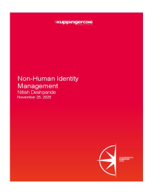 2025 KuppingerCole Non-Human Identity Management (NHIM) Leadership Compass