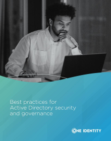 Best Practices for Active Directory Security and Governance