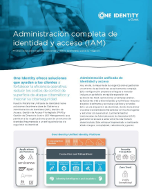 Gestión completa de identidades y accesos