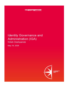 KuppingerCole 2026 Identity Governance and Administration Leadership Compass