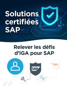 L’alliance d’Identity Manager et de SAP