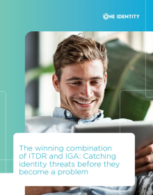 The winning combination  of ITDR and IGA: Catching  identity threats before they  become a...