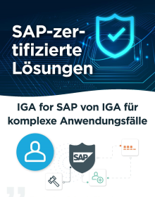 Vorteile von Identity Manager und SAP