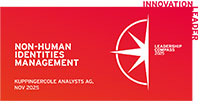 One Identity has been positioned as an Overall Leader, Product Leader and Innovation Leader in the 2025 KuppingerCole Non-Human identity Management (NHIM) Leadership Compass