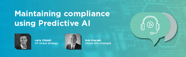Maintaining compliance using predictive AI